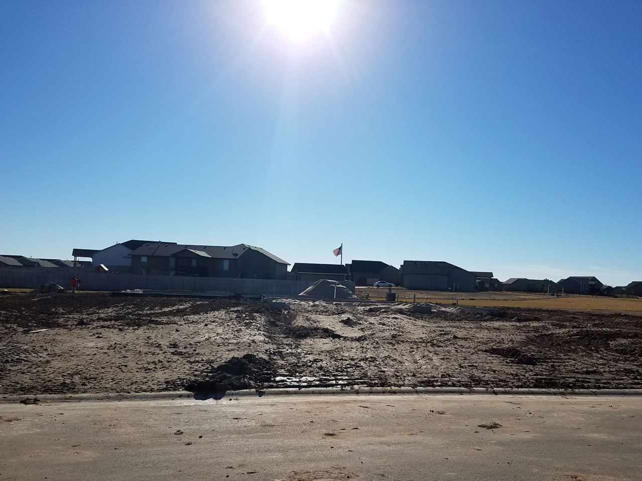 Foundation and footing concrete