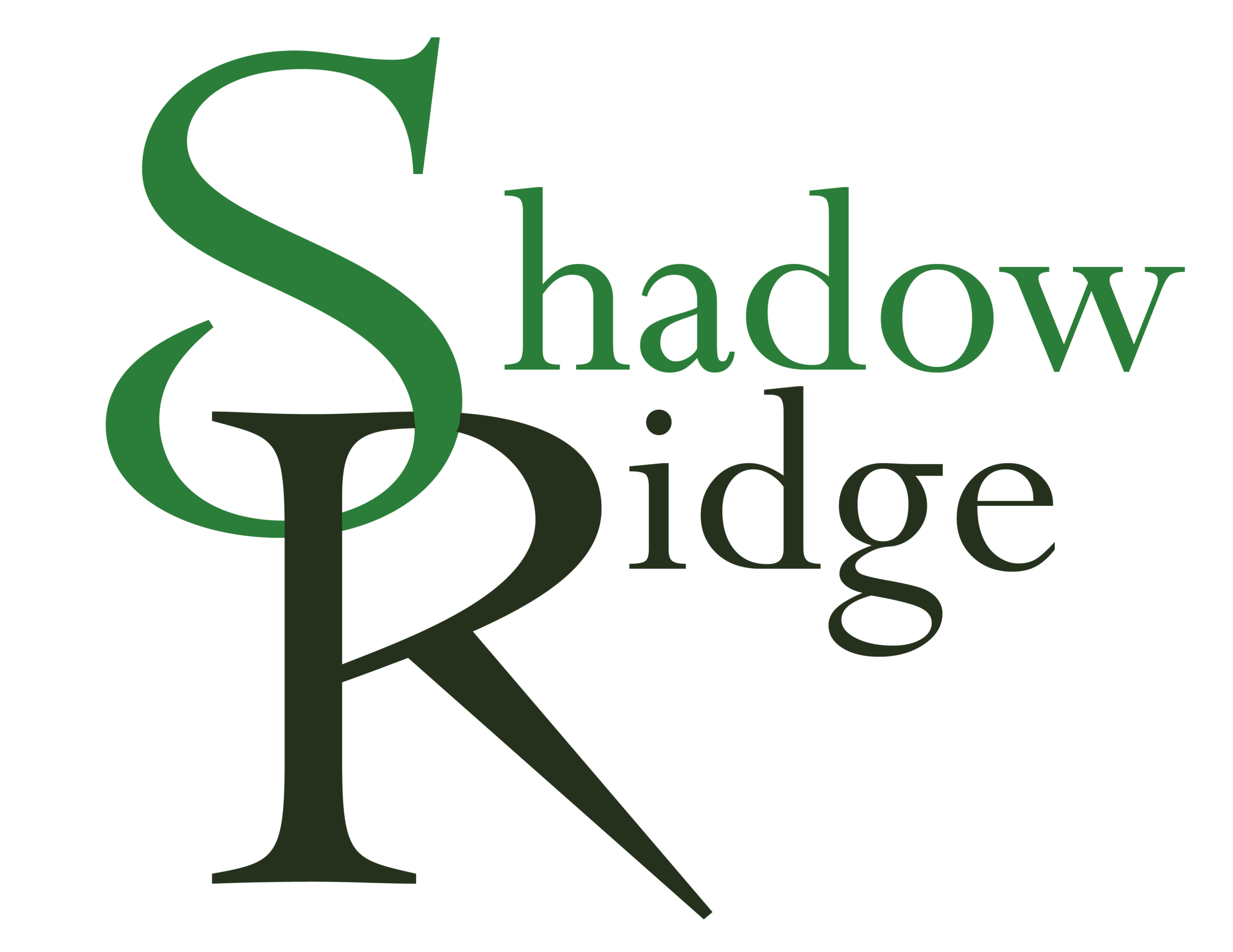 Shadow Ridge Logo- Green